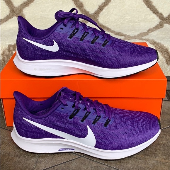 NIKE AIR ZOOM PEGASUS 36 TB Court Purple/White Men - Picture 15 of 16